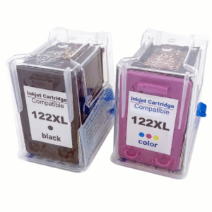 Cartucho Compatível HP 122 – Preto e Colorido 10ml