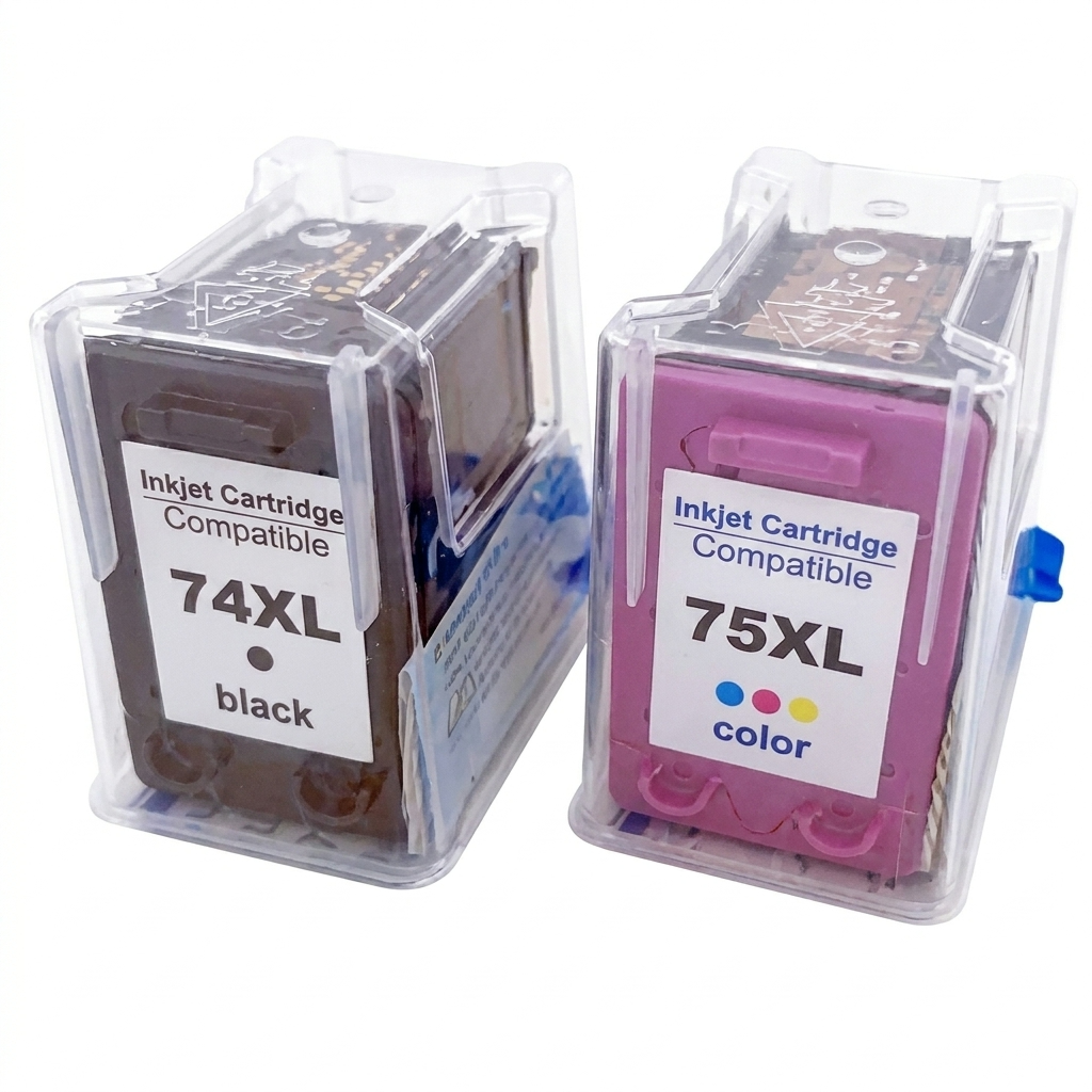 Cartuchos Compatíveis HP 74 e 75 – 10ml