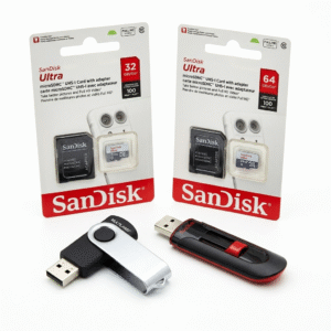 Pendrive e Cartões de Memória – Diversos Modelos e Capacidades