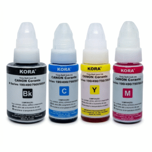 Kit Tinta Compatível Canon Kora – Para Impressora Tanque de Tinta