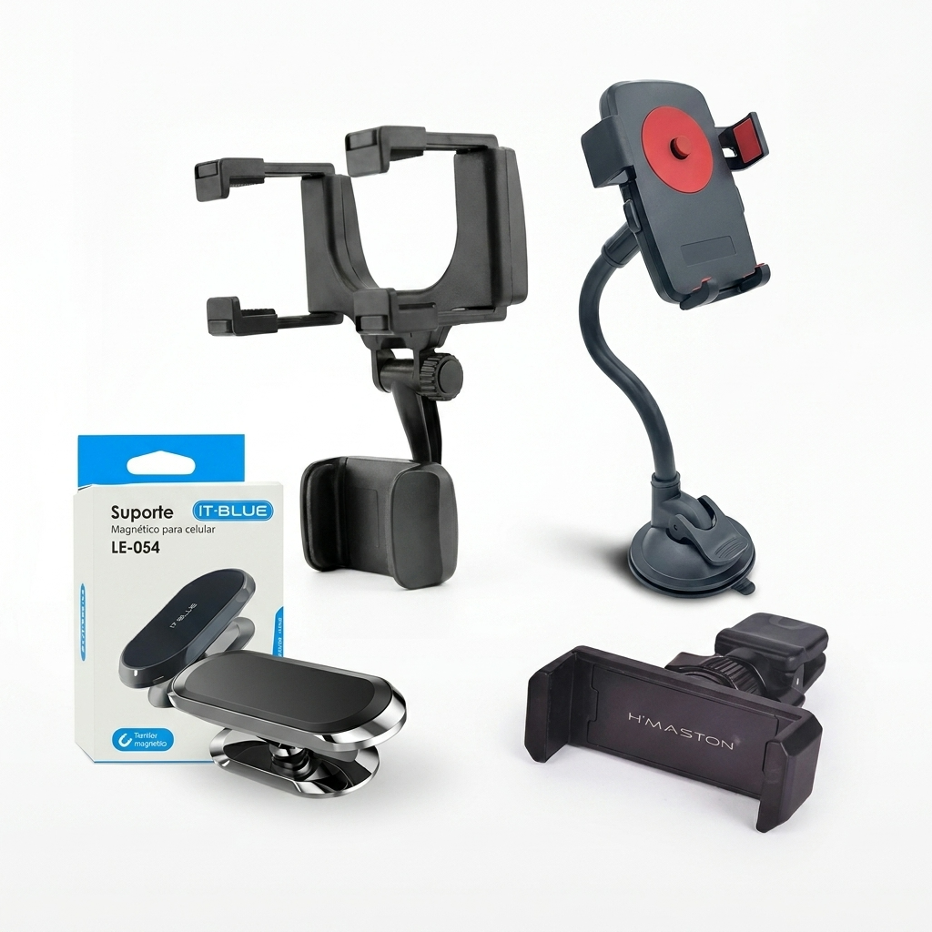 Suportes Veiculares para Celular – Diversos Modelos