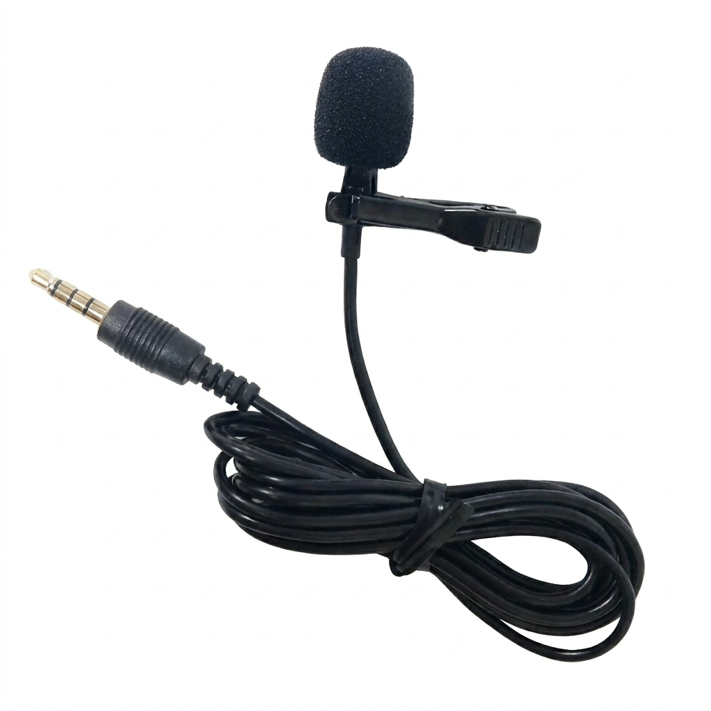 Microfone de Lapela com Fio e Sem Fio – Diversos Modelos - Imagem 2