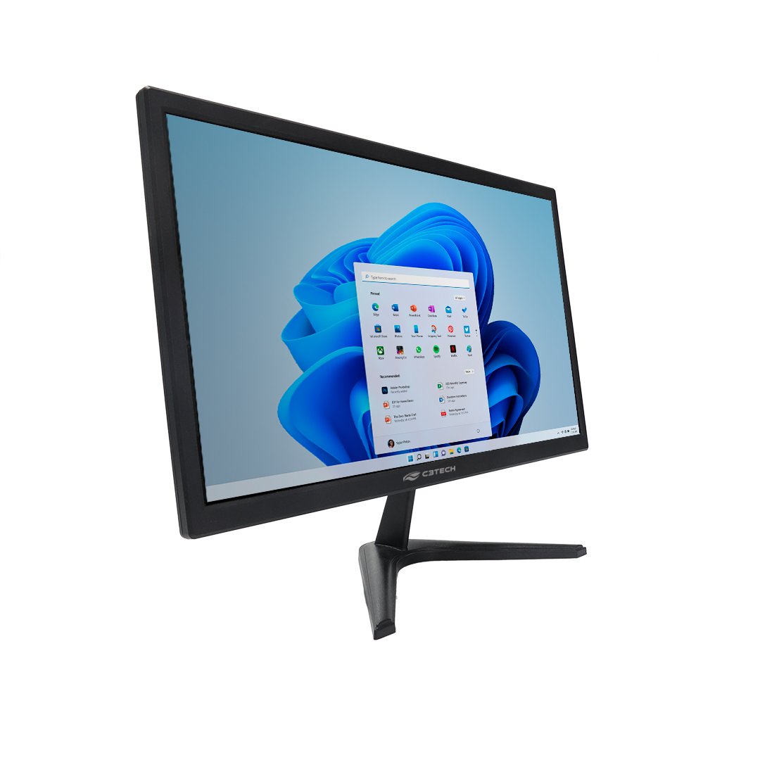 Monitor LED 21,5 Polegadas Full HD com HDMI e VGA para Computador