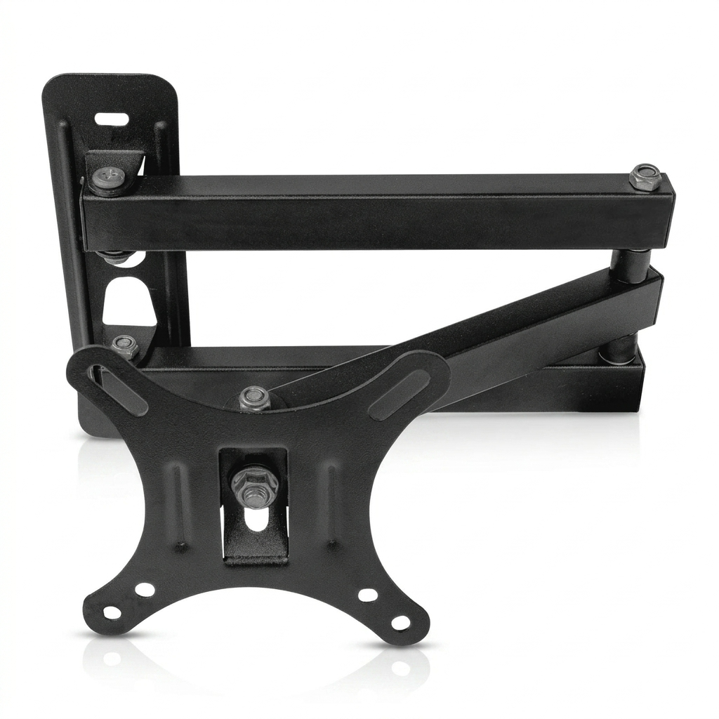 Suporte Articulado para Monitor e TV de 14" a 27" Preto