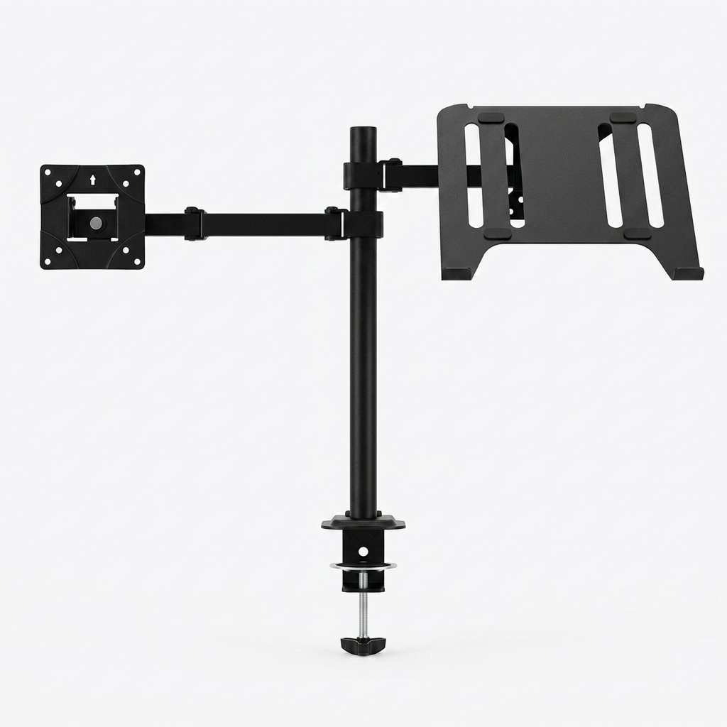 Suporte para Notebook e Monitor Preto